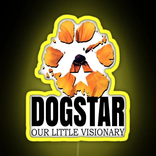 Vintage DOGSTAR Band Keanu Reeves Band 80s 90s RGB Neon Sign