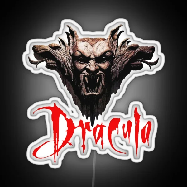 Vintage Dracula Movie RGB Neon Sign