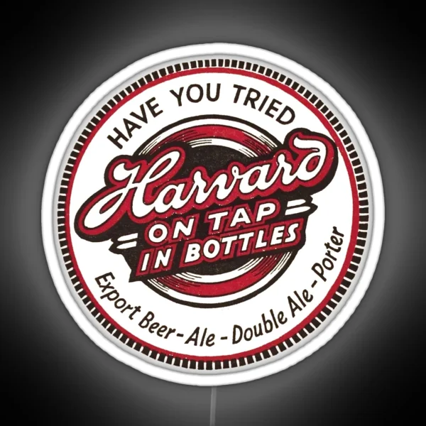 Vintage Harvard Export Beer Ale Double Ale Porter RGB Neon Sign