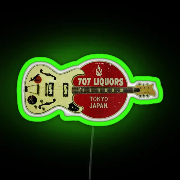Vintage Japanese Band RGB Neon Sign
