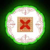 Vintage General Brewing Co Lucky Lager Retro Neon Sign Decor