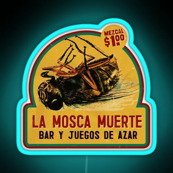 Vintage Mexican Bar RGB Neon Sign