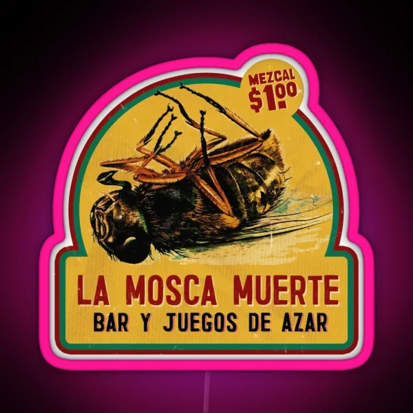 Vintage Mexican Bar RGB Neon Sign