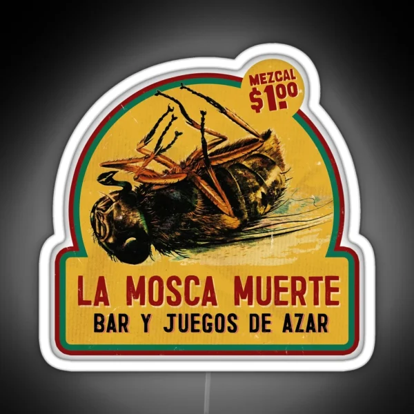 Vintage Mexican Bar RGB Neon Sign