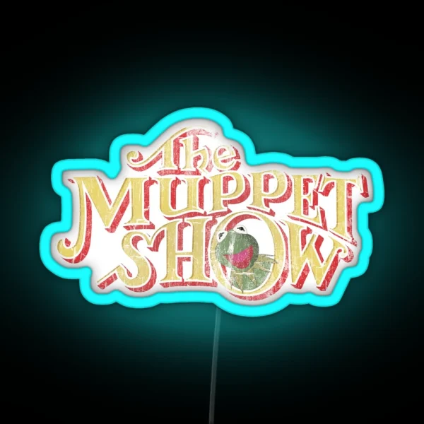 Vintage Muppet Show RGB Neon Sign
