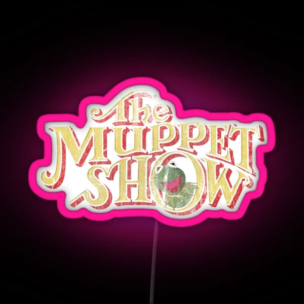 Vintage Muppet Show RGB Neon Sign