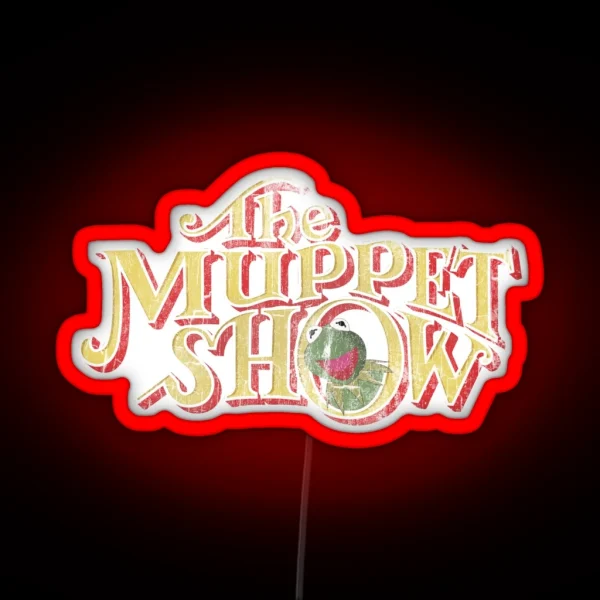 Vintage Muppet Show RGB Neon Sign