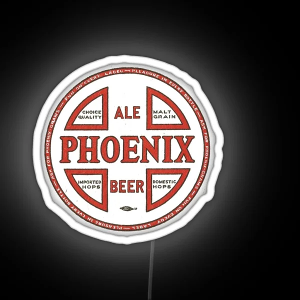 Vintage Phoenix Ale And Beer Buffalo New York RGB Neon Sign