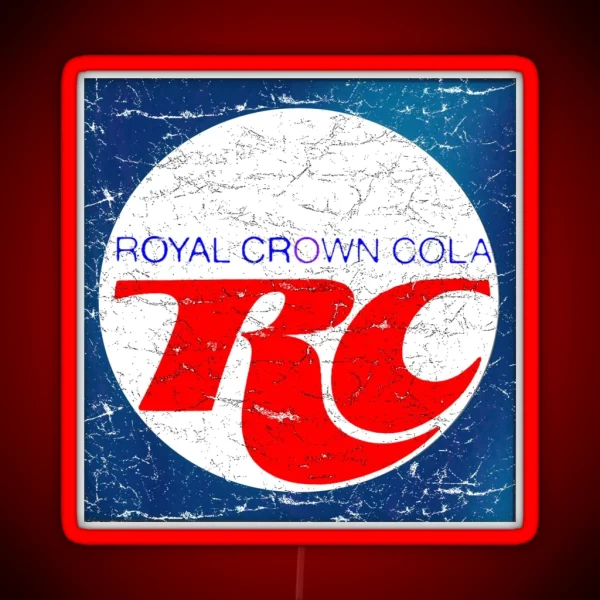 Vintage RC Cola Design RGB Neon Sign
