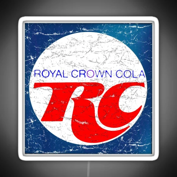 Vintage RC Cola Design RGB Neon Sign