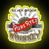Vintage Silver Brook Pure Rye Whiskey Distillery Authentic Neon Sign Lighting