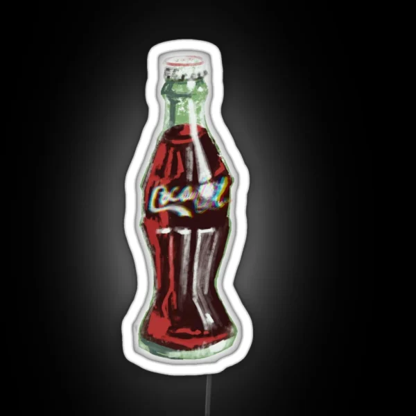 Vintage Soda Bottle RGB Neon Sign
