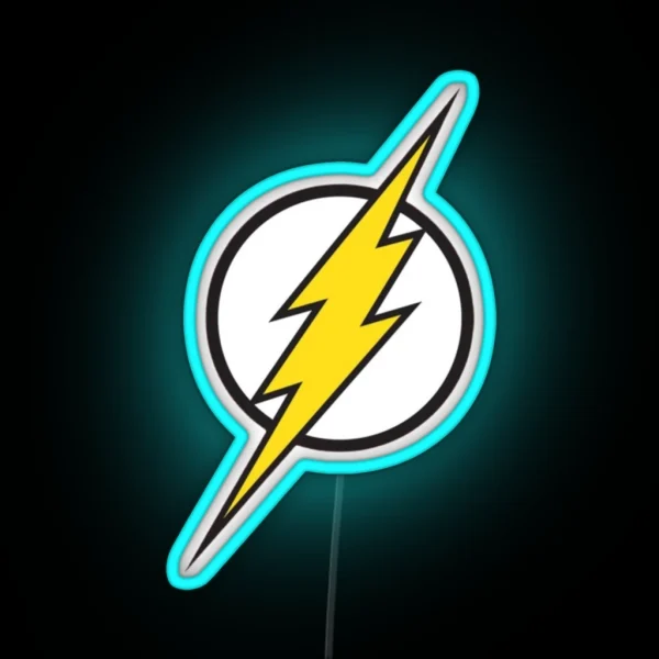 Vintage Superhero Logo Led RGB Neon Sign