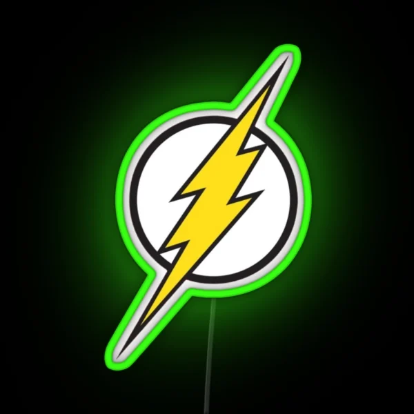 Vintage Superhero Logo Led RGB Neon Sign