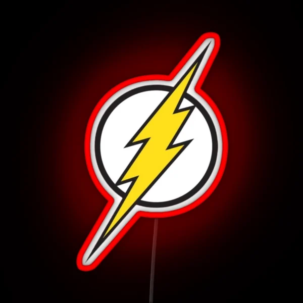 Vintage Superhero Logo Led RGB Neon Sign