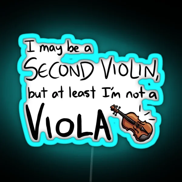 Viola Joke RGB Neon Sign