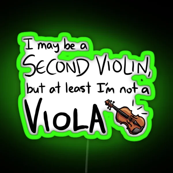 Viola Joke RGB Neon Sign