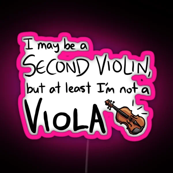 Viola Joke RGB Neon Sign