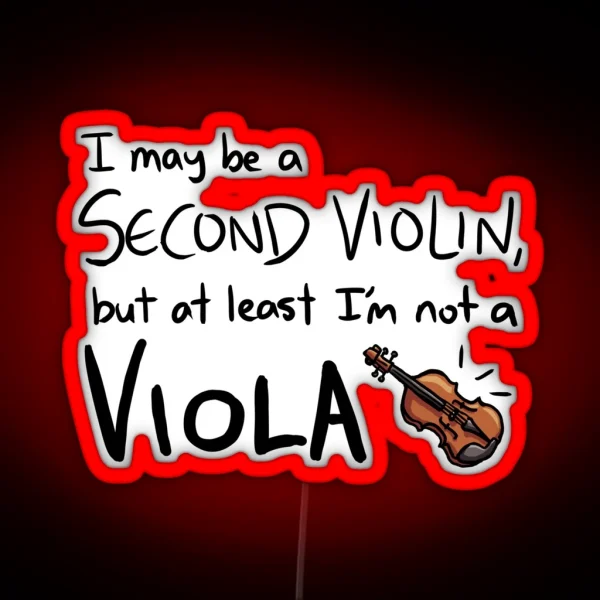 Viola Joke RGB Neon Sign