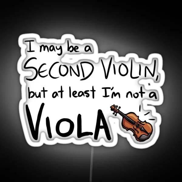 Viola Joke RGB Neon Sign