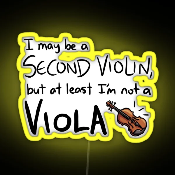 Viola Joke RGB Neon Sign