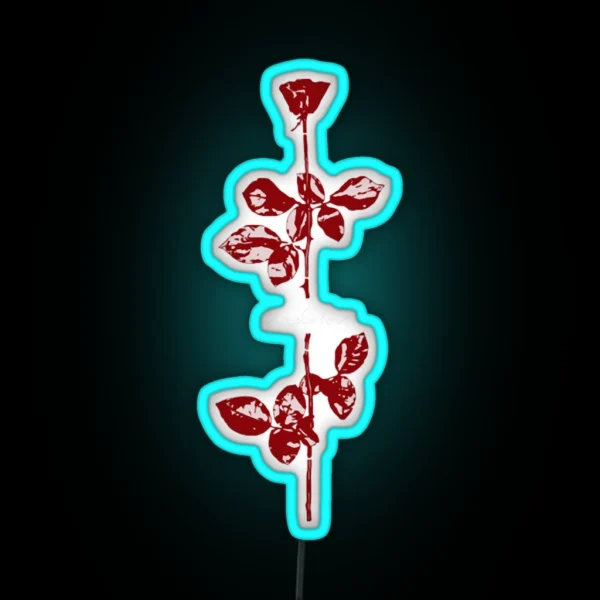 Violator Red Depeche Mode RGB Neon Sign