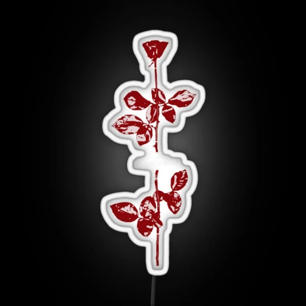 Violator Red Depeche Mode RGB Neon Sign