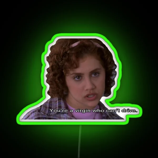 Virgin Who Can T Drive RGB Neon Sign