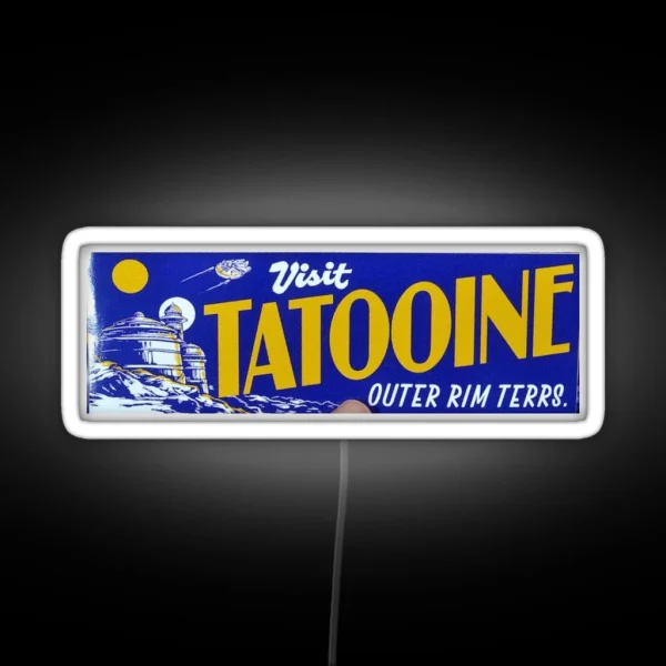 Visit Tatooine RGB Neon Sign