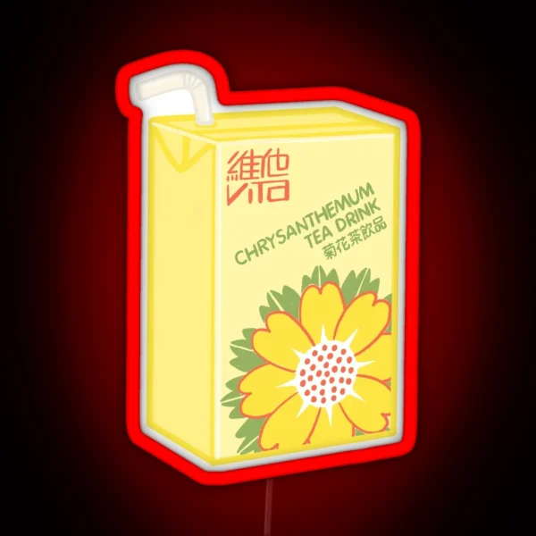 Vita Chrysanthemum Tea Box RGB Neon Sign