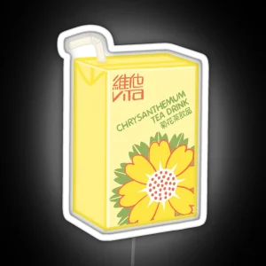 Vita Chrysanthemum Tea Box RGB Neon Sign