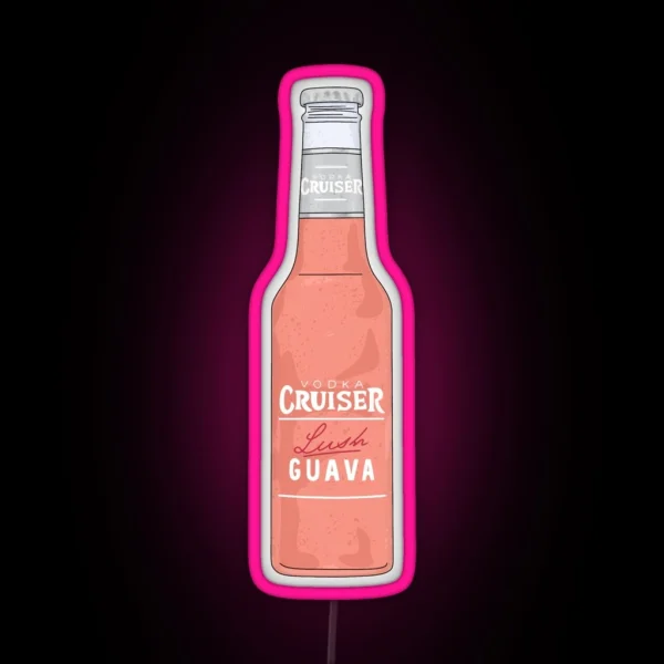 Vodka Cruiser Design RGB Neon Sign