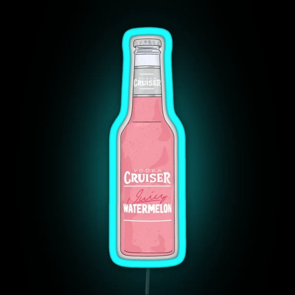 Vodka Cruiser Design RGB Neon Sign