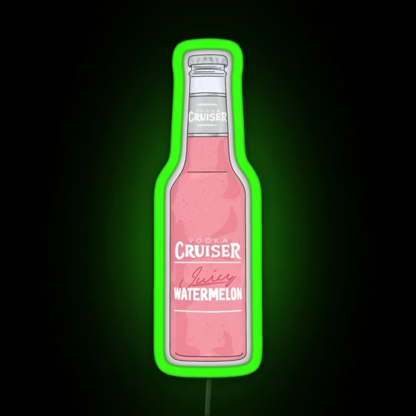 Vodka Cruiser Design RGB Neon Sign