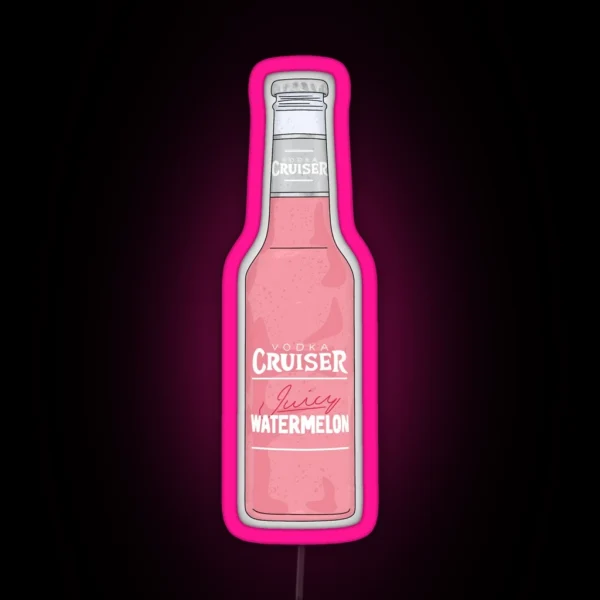 Vodka Cruiser Design RGB Neon Sign