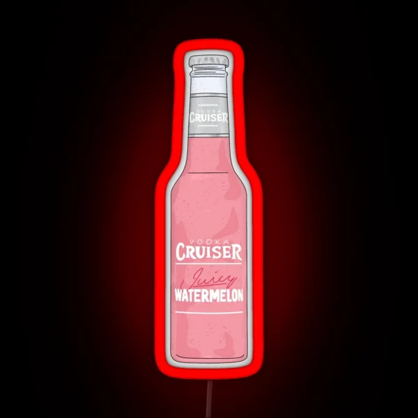 Vodka Cruiser Design RGB Neon Sign