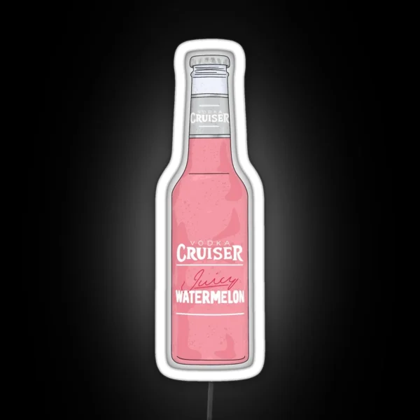 Vodka Cruiser Design RGB Neon Sign