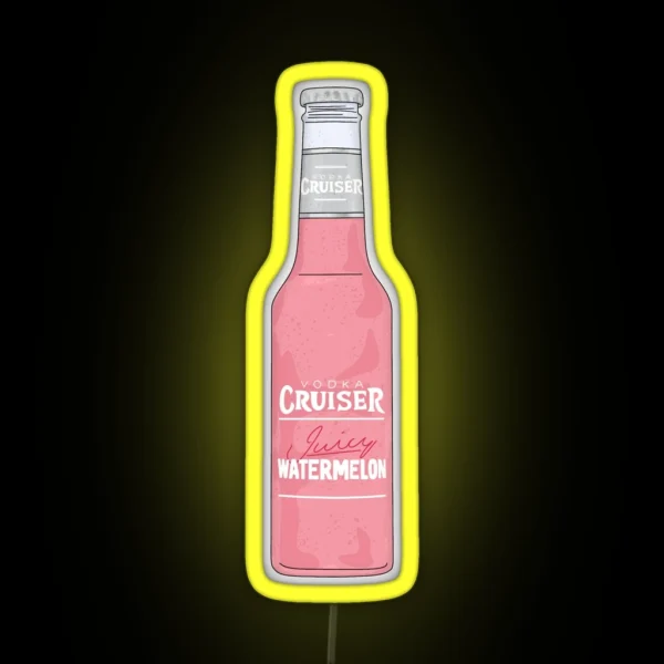 Vodka Cruiser Design RGB Neon Sign