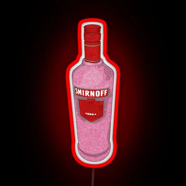 Vodka Smirnoff Design RGB Neon Sign
