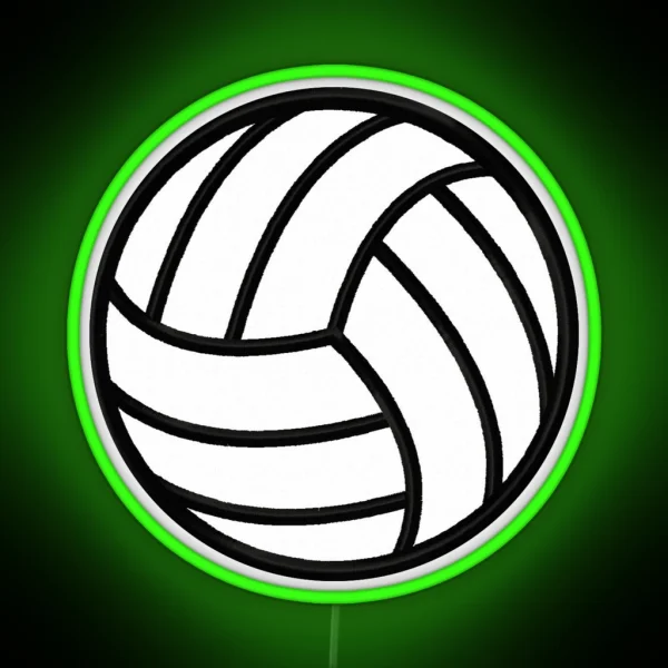 Volleyball RGB Neon Sign