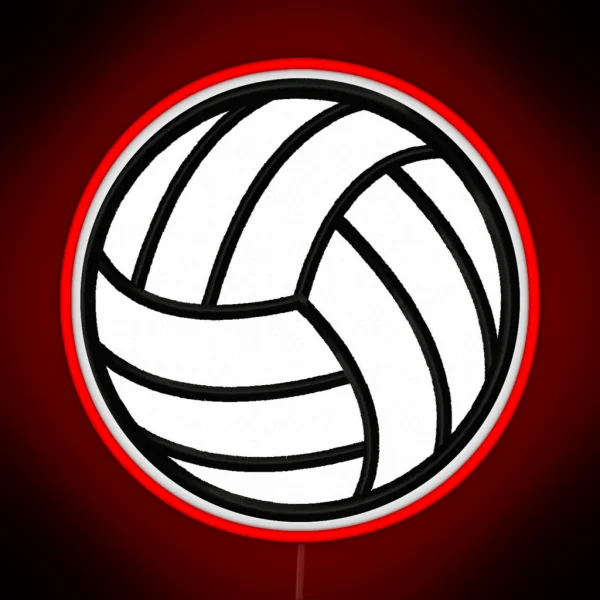 Volleyball RGB Neon Sign