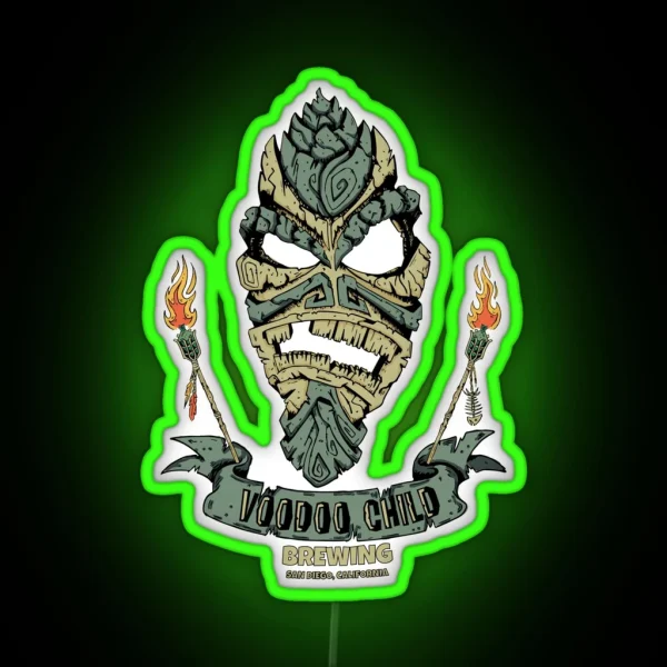 Voodoo Child Brewing RGB Neon Sign