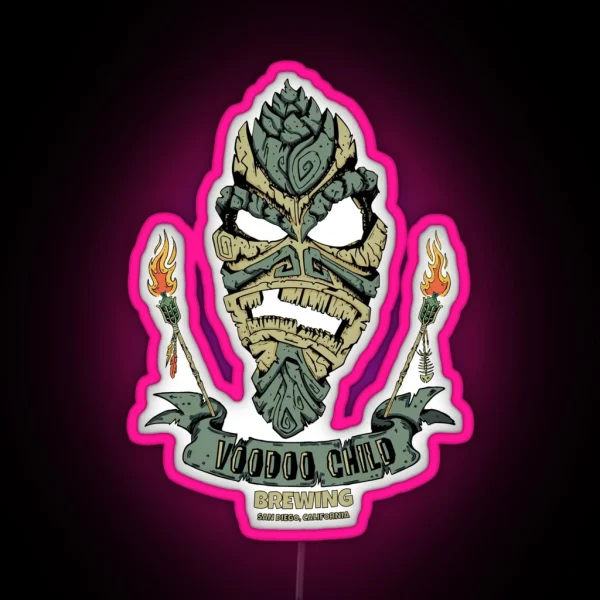 Voodoo Child Brewing RGB Neon Sign