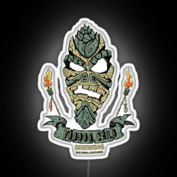 Voodoo Child Brewing RGB Neon Sign