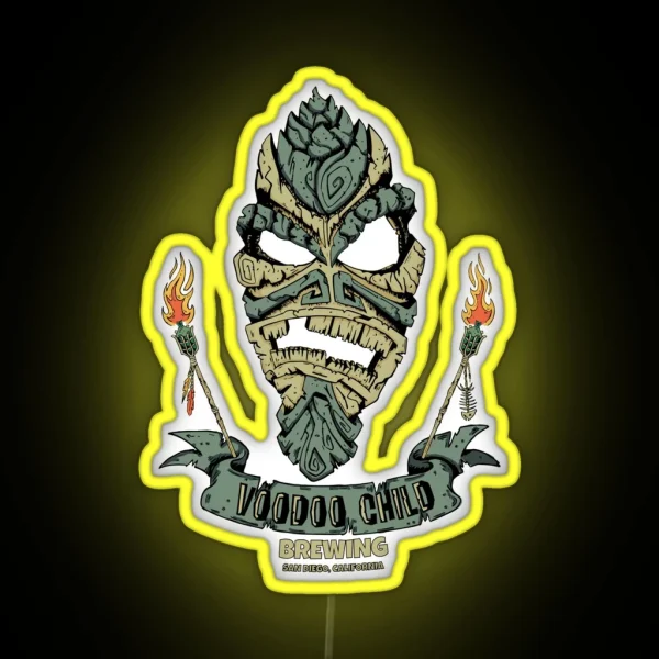 Voodoo Child Brewing RGB Neon Sign