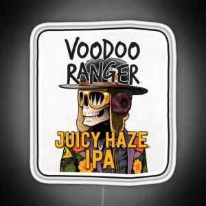 Voodoo Ranger IPA Juicy Haze New Belgium RGB Neon Sign