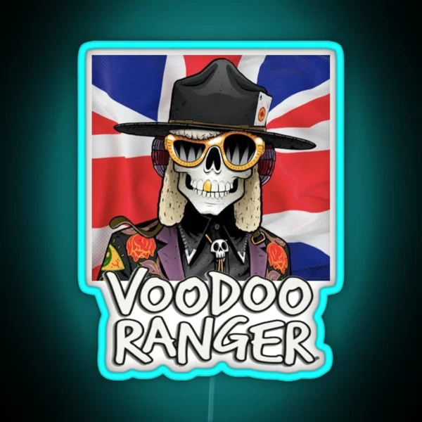 Voodoos Ranger IMPERIAL 1985 New Belgium RGB Neon Sign