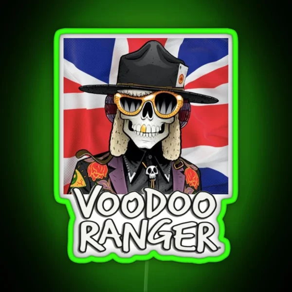 Voodoos Ranger IMPERIAL 1985 New Belgium RGB Neon Sign