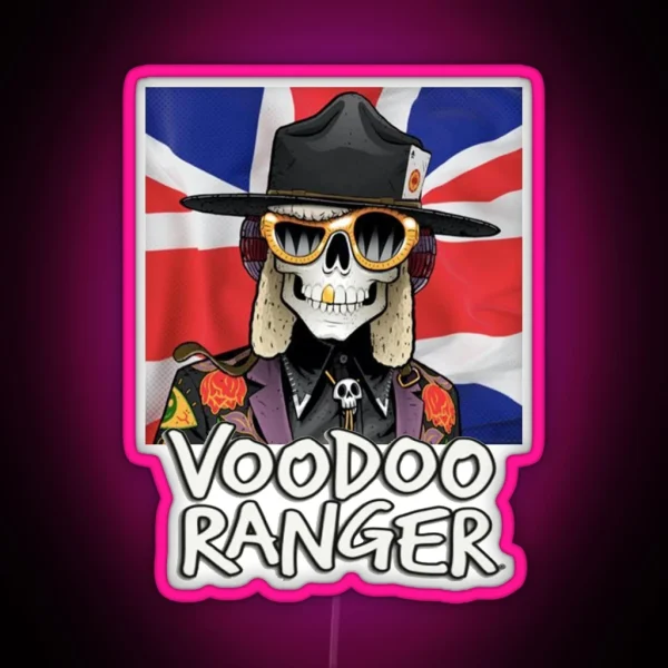 Voodoos Ranger IMPERIAL 1985 New Belgium RGB Neon Sign