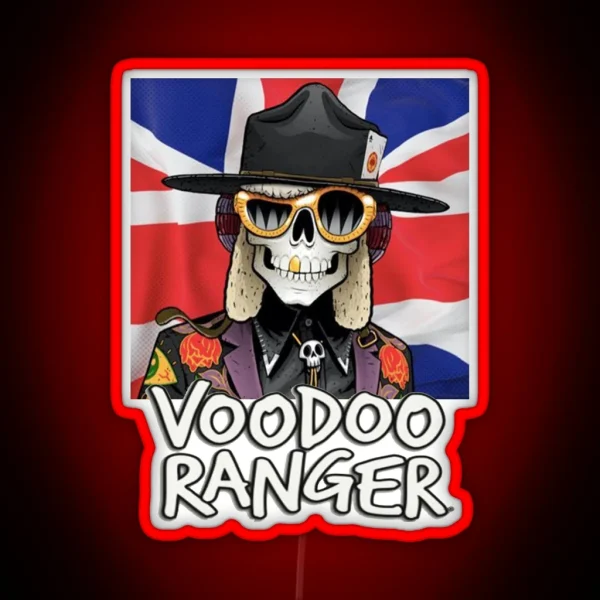 Voodoos Ranger IMPERIAL 1985 New Belgium RGB Neon Sign